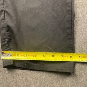 SCRUBSTAR Black Petite Cargo Scrub Pants Elastic Waist Drawstring Pockets S